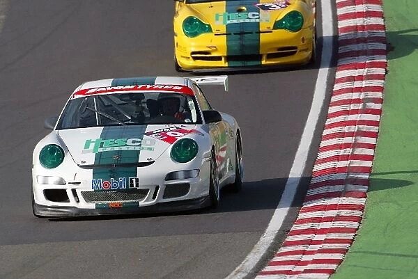 British GT Championship: Danny Watts  /  David Ashburn Trackspeed Racing Porsche 997 GT3 Cup