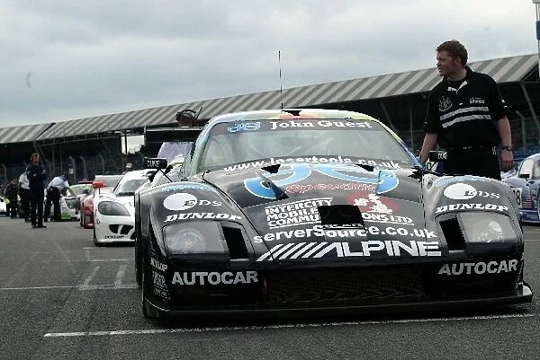 British GT Championship: Dave Warnock Lister Storm waits on the grid