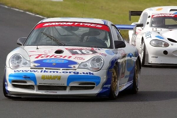 British GT Championship: Gary Eastwood  /  Mark Cole Motorbase Performance Porsche 911 GT3 Cup