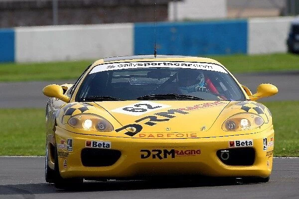 British GT Championship: Ni Amorim DRM Racing Ferrari 360 finished 2nd in the Cup class