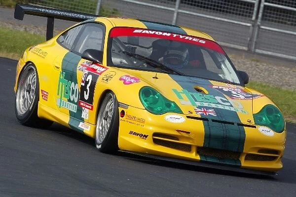 British GT Championship: Ryan Hooker  /  Damian Faulkner Trackspeed Porsche 911 GT3 Cup