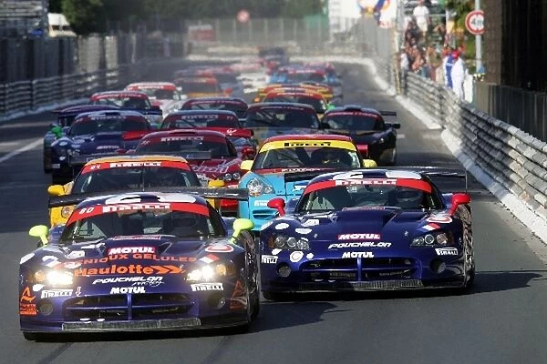 British GT Championship: The start: British GT Championship, Rd3, Pau, France, 3-5 June 2006