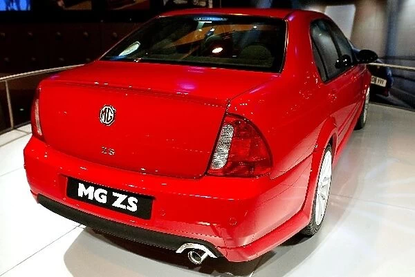 The British Motorshow: The new look MG ZS