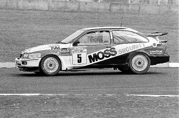 British Touring Car Championship: Sean Walker Graham Goode Racing Ford Sierra RS500 was partnered by Damon Hill, who made his first and only