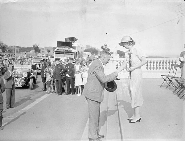 Brooklands Events 1933: LCC Relay Race
