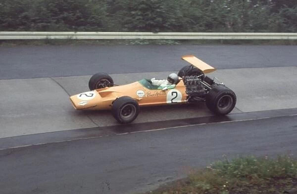 Bruce McLaren, McLaren M7A (13th place) German Grand Prix, Nurburgring
