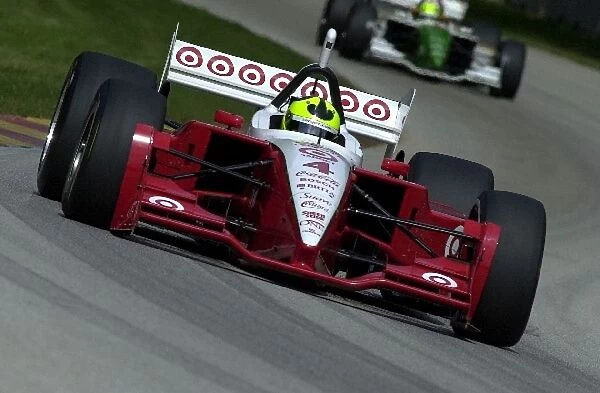 Bruno Junqueira will start from the pole at the Motorola 220 at Road America