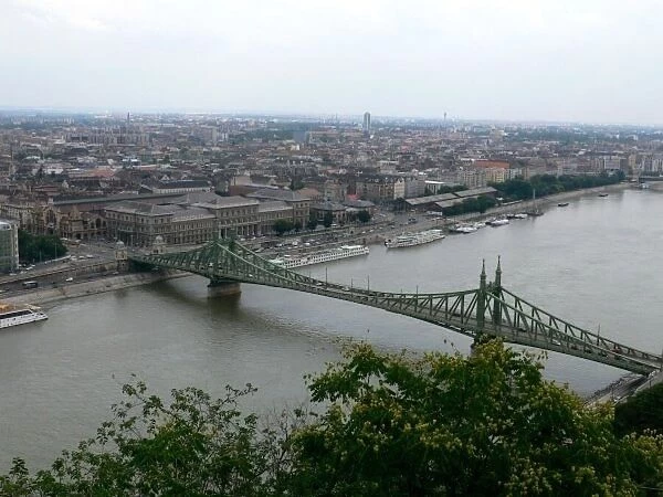 Budapest City Views. Budapest, Hungary, 26 July 2005.. DIGITAL IMAGE