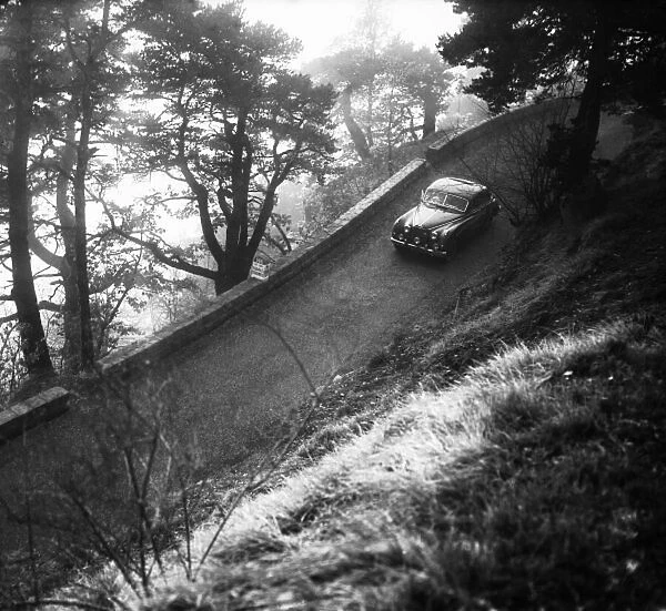 C45422. 1956 Monte Carlo Rally.. Ronnie Adams, Frank Biggar