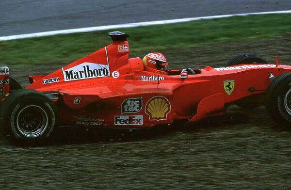 CANADIAN GRAND PRIX 2000 Michael Schumacher, Ferrari Montreal, Canada, 18th June 2000 World LAT Photographic Ref: 35mm transparency