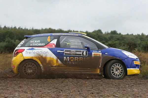 Cave-08. 2013 British Rally Championship,