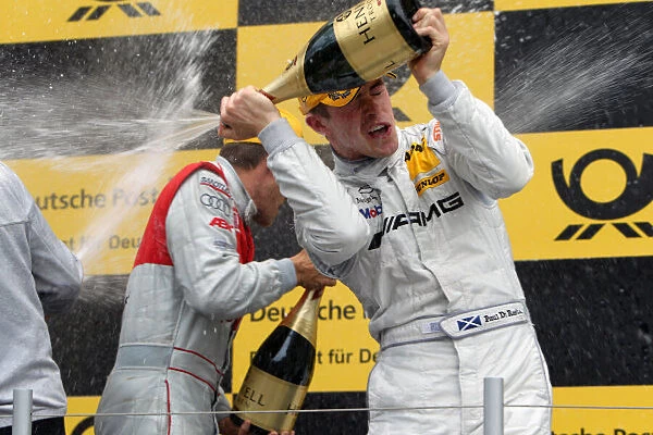 DTM. Champagne shower for race winner Paul Di Resta (GBR), AMG Mercedes.