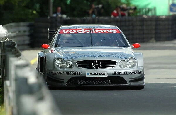Christijan Albers (NED), Express-Service AMG-Mercedes, Mercedes-Benz, close to the barrier. DTM Championship, Rd 5, Norisring, Germany. 20 June 2003. DIGITAL IMAGE