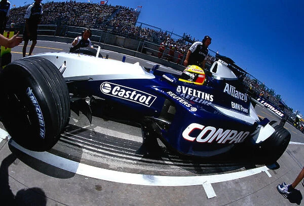 cockpit. 2002 Canadian Grand Prix - Priority