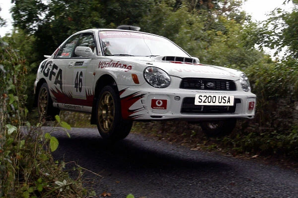 Craig Bennett  /  Roger Bennett. Ulster Rally 2003, 5th - 6th September 2003