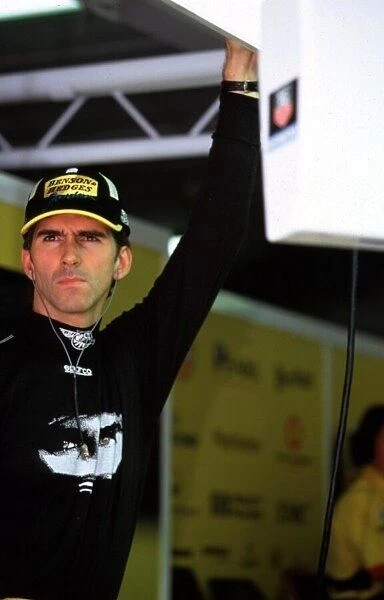 Damon Hill, Jordan Mugan Honda Spanish Grand Prix, Barcelona