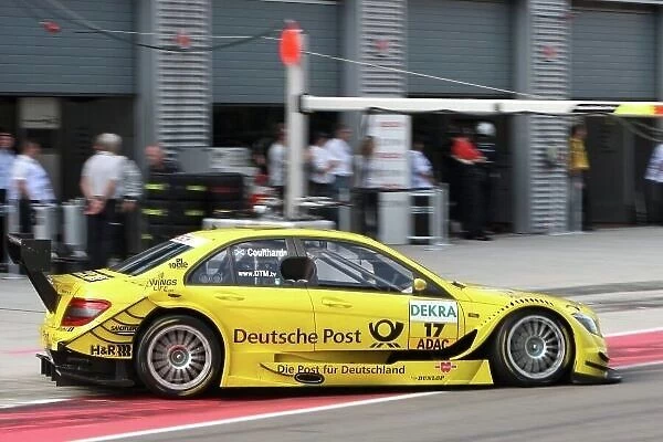 DTM. David Coulthard (GBR), AMG Mercedes C-Klasse (2008).