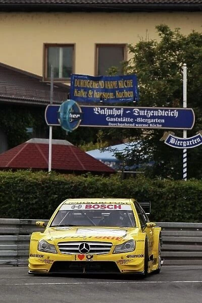 DTM. David Coulthard (GBR), Deutsche Post AMG Mercedes C-Klasse (2008).