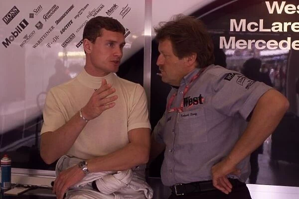 David Coulthard and Norbert Haug