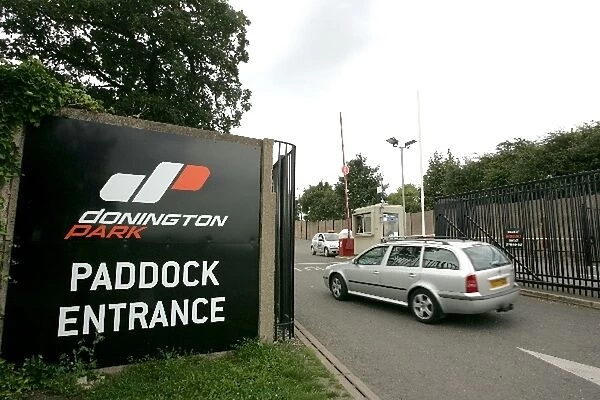 Donington Park Track Feature: The Paddock Entrance
