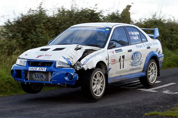 Dougi Hall  /  Steve Egglestone. Ulster Rally 2003, 5th - 6th September 2003. World Copyright Jakob Ebrey  /  LAT Photographic