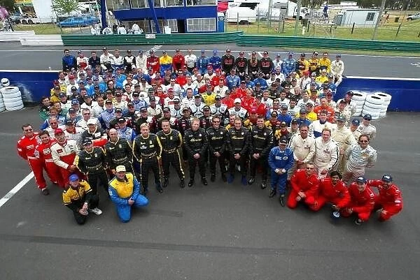 f2371. The drivers of the 2003 24 Hour endurance race at Mt Panorama.