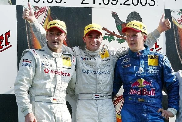 DTM: 3rd Mattias Ekstrom, PlayStation 2 Red Bull Abt-Audi, right