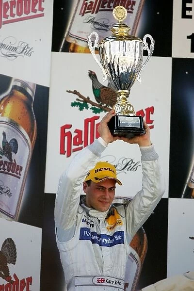 DTM Championship 2005, Rd 9, Lausitzring: Podium, Gary Paffett, DaimlerChrysler Bank AMG-Mercedes, Portrait. DTM Championship 2005, Rd 9, Lausitzring