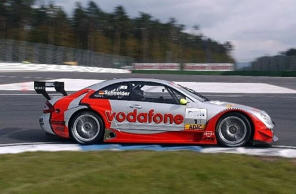 DTM Championship: Bernd Schneider Vodafone AMG-Mercedes CLK, won the last race of the 2002 season