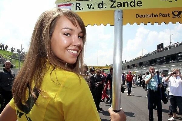 DTM grid girl.. DTM, Rd3, Red Bull Ring, Spielberg, Austria. 3-5 June 2011