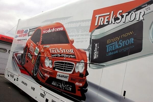 DTM Testing: Mucke Motorsport transporter