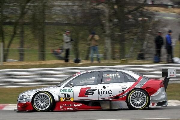 DTM Testing: Timo Scheider Audi: DTM Testing, Brands Hatch, England, 21 March 2006