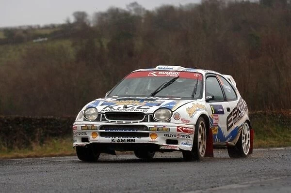 F5564. Eugene Donnelly (IRL), Toyota Corolla, on Stage 5.
