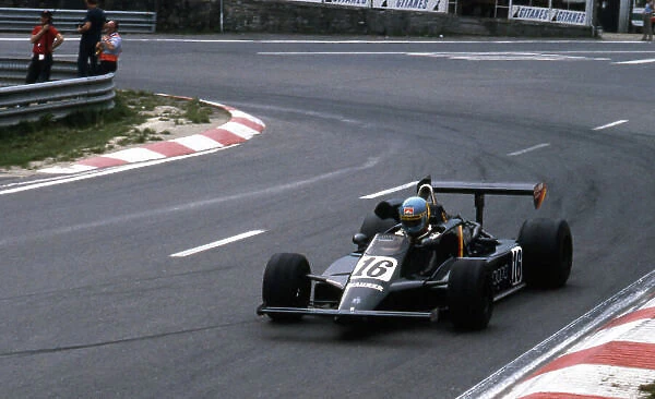 European Formula Two Championship, Rd9, Spa-Francorchamps, Belgium, 9 August 1981
