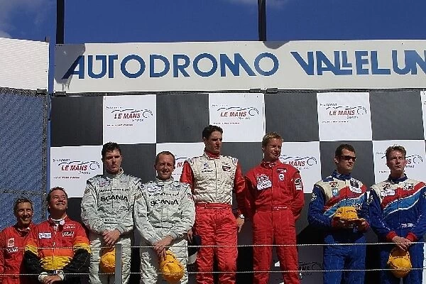 European Le Mans Series: 2nd overall and GTS class winners: Ian McKellar Jr  /  Chris Goodwin, 2nd from left