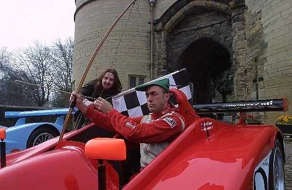 European Le Mans Series: ELMS visits Nottingham Castle, 12 April 2001