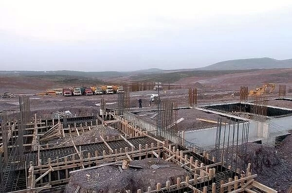F1 Circuit Construction Work In Istanbul