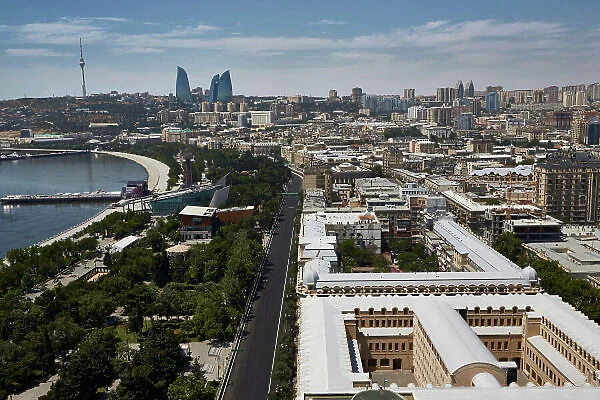 F1 Formula 1 Formula One Gp Grand Prix Baku Aerial