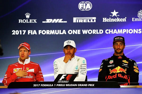 F1 Formula 1 Formula One Portrait Press Conferences