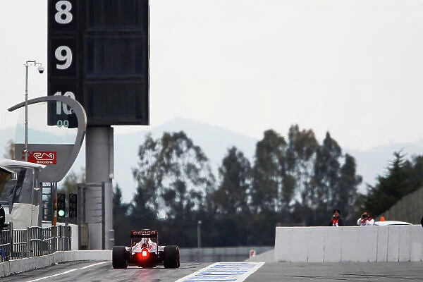 F1 Formula 1 Formula One Testing Pit Lane
