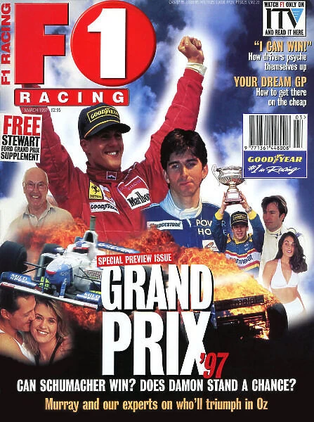 F1 Racing Covers 1997: F1 Racing Covers 1997