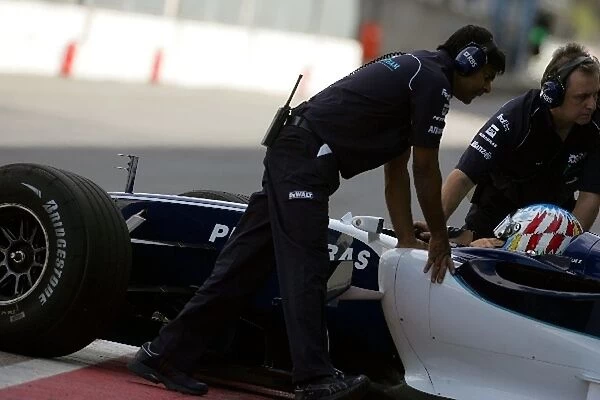 F1 Testing: Alex Wurz Williams test driver