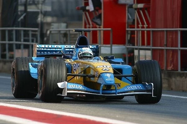 F1 Testing: Allan McNish Renault R23Test Driver