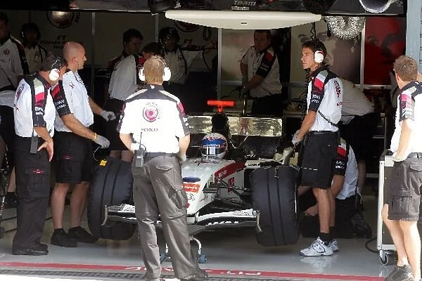 F1 Testing: Anthony Davidson Honda F1 Test Driver