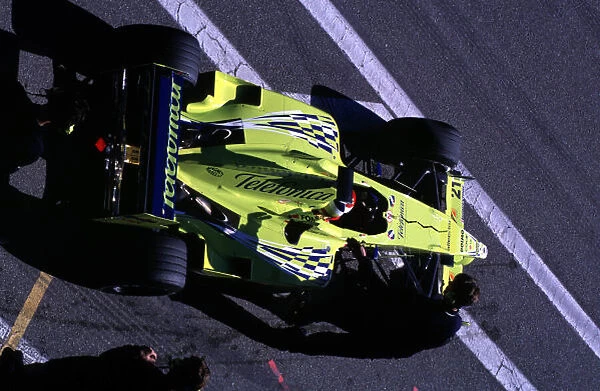 F1 Testing, Barcelona -Gaston Mazzacane, Minardi