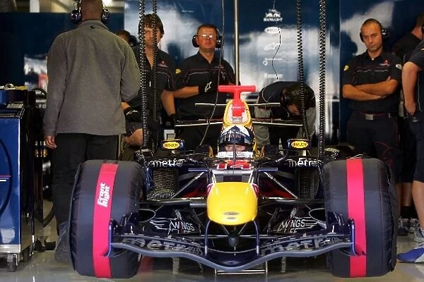 F1 Testing: David Coulthard Red Bull Racing RB2