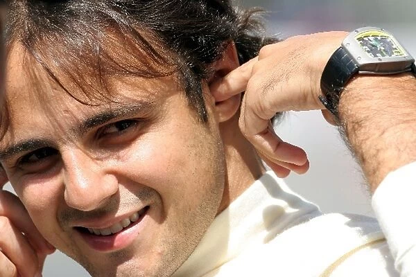 F1 Testing: Felipe Massa Ferrari: F1 Testing, Day 1, Monza, Italy