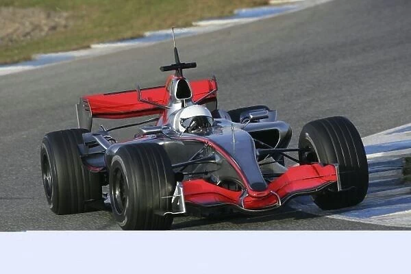 F1 Testing. Jerez, Spain. 15th December 2006. Fernando Alonso (McLaren MP4-21 Mercedes). Action. World copyright: Andrew Ferraro / LAT Photographic. Ref: Digital imageZP9O5514.jpg