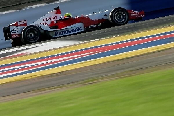 F1 Testing: Ralf Schumacher Toyota TF105