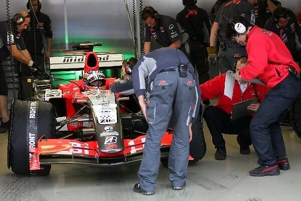 F1 Testing: Ronnie Quintarelli Spyker: F1 Testing, Day 2, Silverstone, England